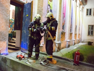 Kiürítési gyakorlat - fotó: Ónodi Zoltán