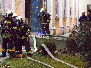 Kiürítési gyakorlat - fotó: Ónodi Zoltán