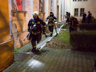 Kiürítési gyakorlat - fotó: Ónodi Zoltán