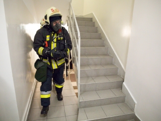 Kiürítési gyakorlat - fotó: Ónodi Zoltán