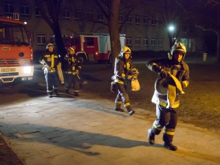 Kiürítési gyakorlat - fotó: Ónodi Zoltán