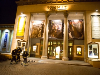 Kiürítési gyakorlat - fotó: Ónodi Zoltán