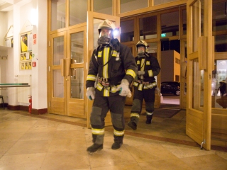 Kiürítési gyakorlat - fotó: Ónodi Zoltán