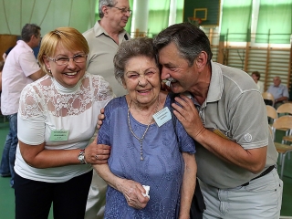 Ötven éves osztálytalálkozó - fotó: Sándor Judit