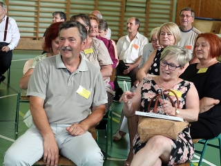 Ötven éves osztálytalálkozó - fotó: Sándor Judit