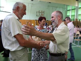 Ötven éves osztálytalálkozó - fotó: Sándor Judit