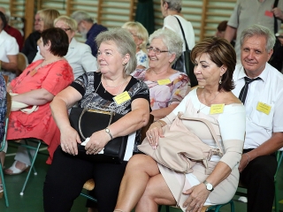 Ötven éves osztálytalálkozó - fotó: Sándor Judit