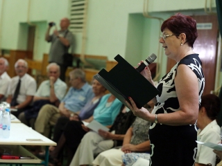 Ötven éves osztálytalálkozó - fotó: Sándor Judit