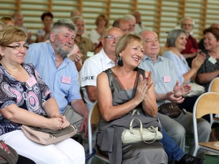 Ötven éves osztálytalálkozó - fotó: Sándor Judit