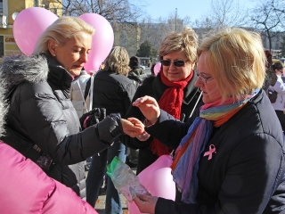 Séta a mellrák ellen-15.03.07. - fotó: Sándor Judit