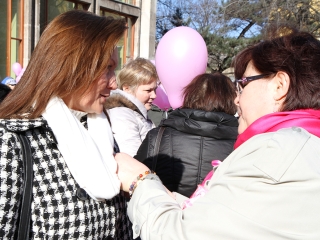 Séta a mellrák ellen-15.03.07. - fotó: Sándor Judit