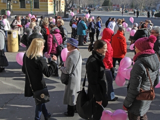 Séta a mellrák ellen-15.03.07. - fotó: Sándor Judit