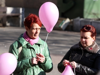 Séta a mellrák ellen-15.03.07. - fotó: Sándor Judit