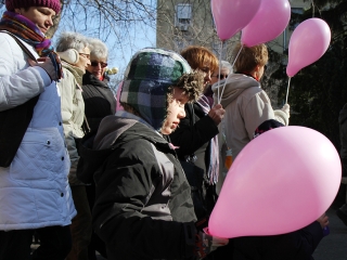 Séta a mellrák ellen-15.03.07. - fotó: Sándor Judit