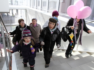 Séta a mellrák ellen-15.03.07. - fotó: Sándor Judit