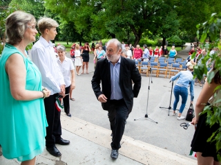 Felújítás utáni ünnepség a Vasváriban - fotó: Ónodi Zoltán