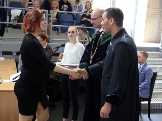 Diplomaosztó az egyetemen (2018)* - fotó: Sándor Judit