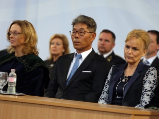 Diplomaosztó az egyetemen (2018)* - fotó: Sándor Judit