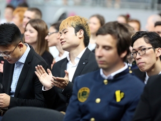 Diplomaosztó az egyetemen (2018)* - fotó: Sándor Judit