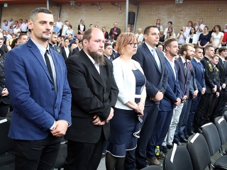 Diplomaosztó az egyetemen (2018)* - fotó: Sándor Judit