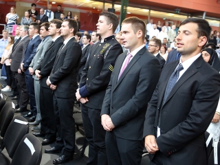 Diplomaosztó az egyetemen (2018)* - fotó: Sándor Judit