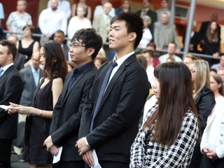 Diplomaosztó az egyetemen (2018)* - fotó: Sándor Judit