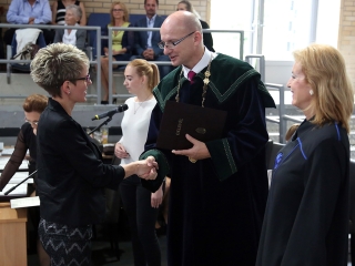 Diplomaosztó az egyetemen (2018)* - fotó: Sándor Judit