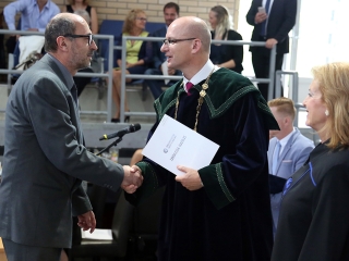 Diplomaosztó az egyetemen (2018)* - fotó: Sándor Judit