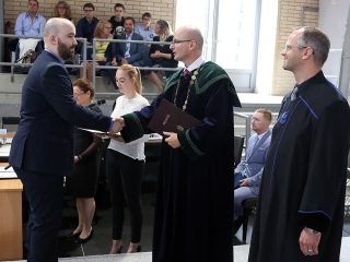 Diplomaosztó az egyetemen (2018)* - fotó: Sándor Judit