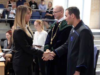 Diplomaosztó az egyetemen (2018)* - fotó: Sándor Judit