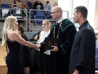 Diplomaosztó az egyetemen (2018)* - fotó: Sándor Judit