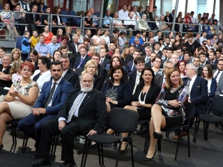 Diplomaosztó az egyetemen (2018)* - fotó: Sándor Judit