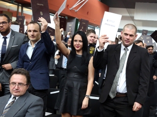 Diplomaosztó az egyetemen (2018)* - fotó: Sándor Judit