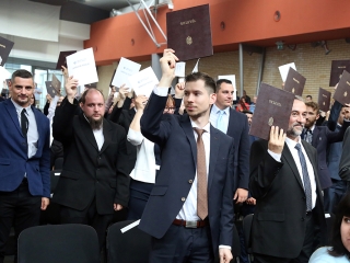 Diplomaosztó az egyetemen (2018)* - fotó: Sándor Judit