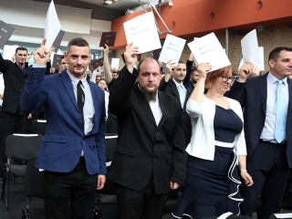 Diplomaosztó az egyetemen (2018)* - fotó: Sándor Judit