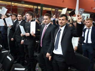 Diplomaosztó az egyetemen (2018)* - fotó: Sándor Judit