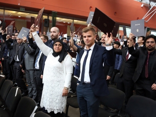 Diplomaosztó az egyetemen (2018)* - fotó: Sándor Judit