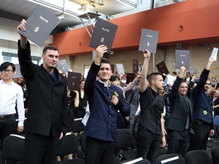 Diplomaosztó az egyetemen (2018)* - fotó: Sándor Judit