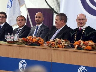 Diplomaosztó az egyetemen (2018)* - fotó: Sándor Judit