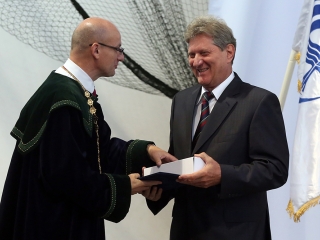 Diplomaosztó az egyetemen (2018)* - fotó: Sándor Judit