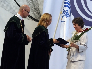 Diplomaosztó az egyetemen (2018)* - fotó: Sándor Judit