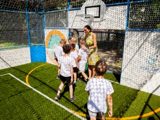 Ovi-Foci pályaátadó az Eszterláncban - fotó: Ónodi Zoltán