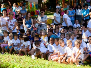 Ovi-Foci pályaátadó az Eszterláncban - fotó: Ónodi Zoltán
