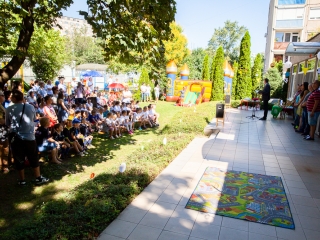 Ovi-Foci pályaátadó az Eszterláncban - fotó: Ónodi Zoltán