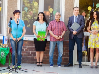 Ovi-Foci pályaátadó az Eszterláncban - fotó: Ónodi Zoltán