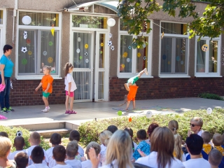 Ovi-Foci pályaátadó az Eszterláncban - fotó: Ónodi Zoltán