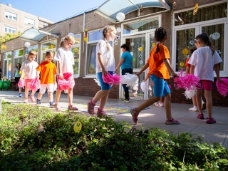 Ovi-Foci pályaátadó az Eszterláncban - fotó: Ónodi Zoltán