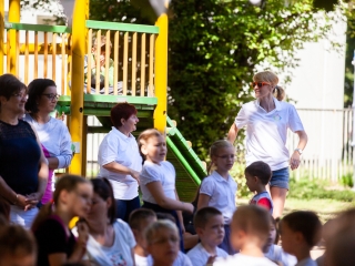 Ovi-Foci pályaátadó az Eszterláncban - fotó: Ónodi Zoltán