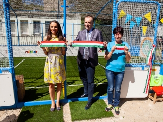 Ovi-Foci pályaátadó az Eszterláncban - fotó: Ónodi Zoltán