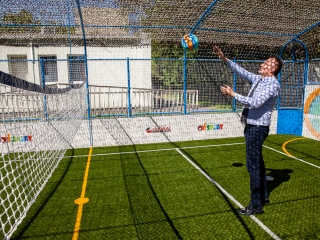 Ovi-Foci pályaátadó az Eszterláncban - fotó: Ónodi Zoltán